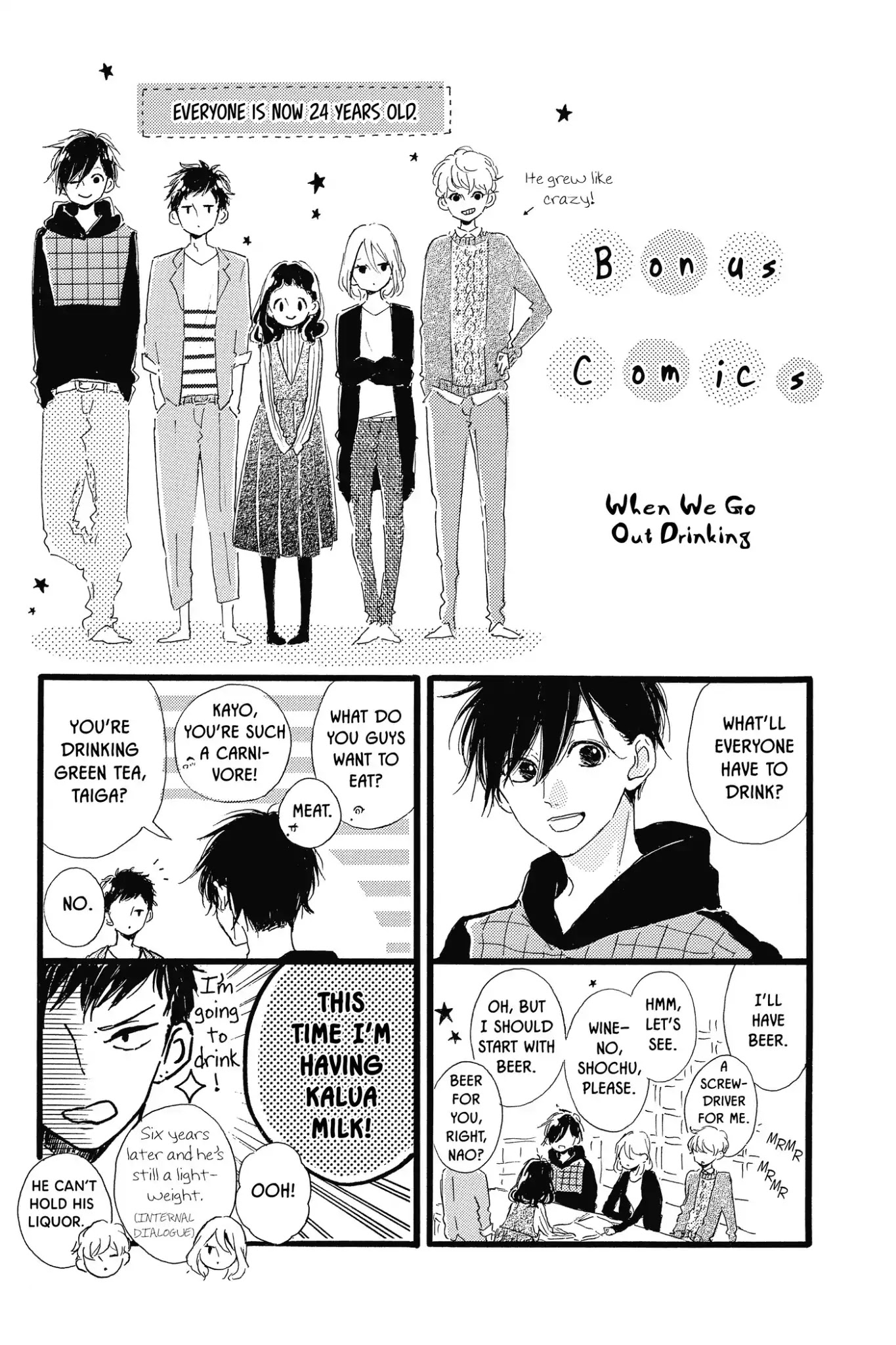 Honey (MEGURO Amu) Chapter 40.5 page 17 - Vol.8 Bonus Manga: Sugar