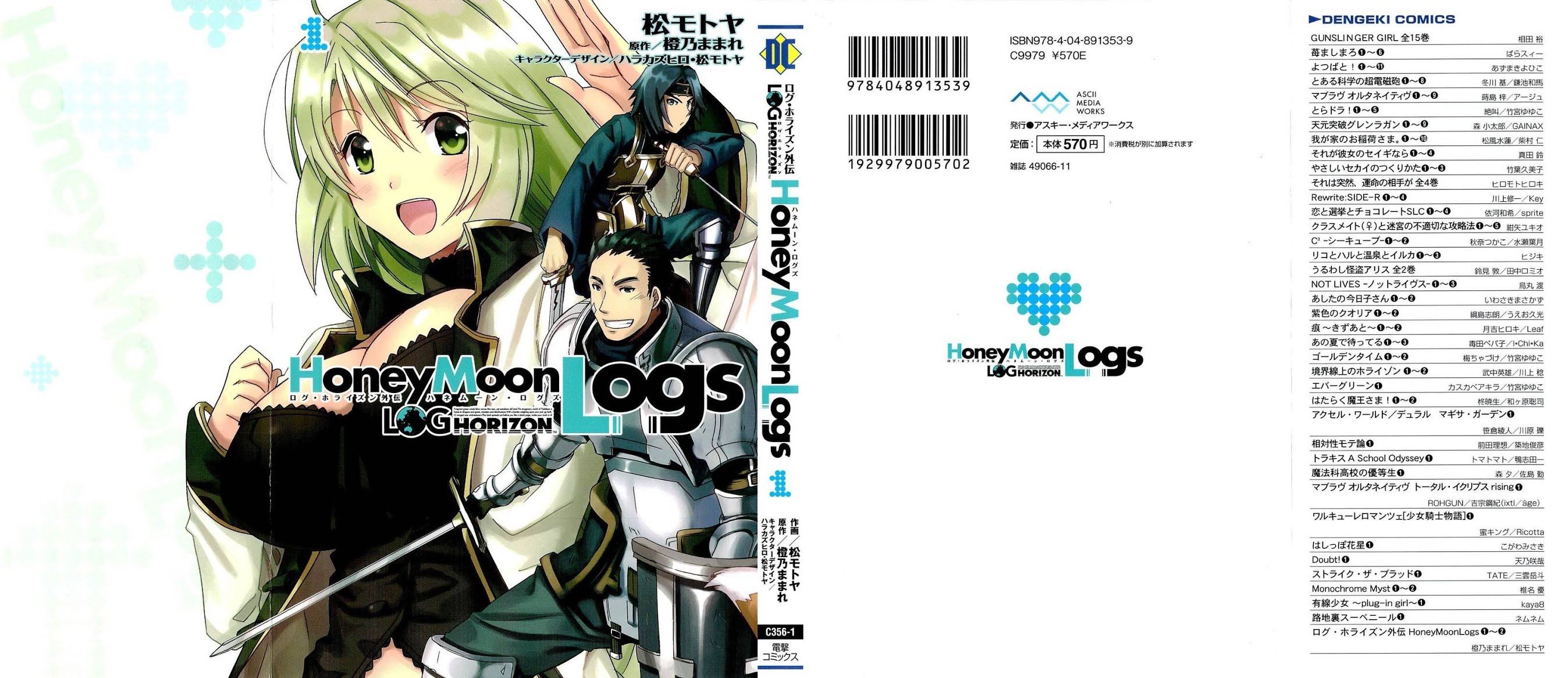 Honey Moon Logs - Log Horizon Chapter 1 page 1 - Chapter 1