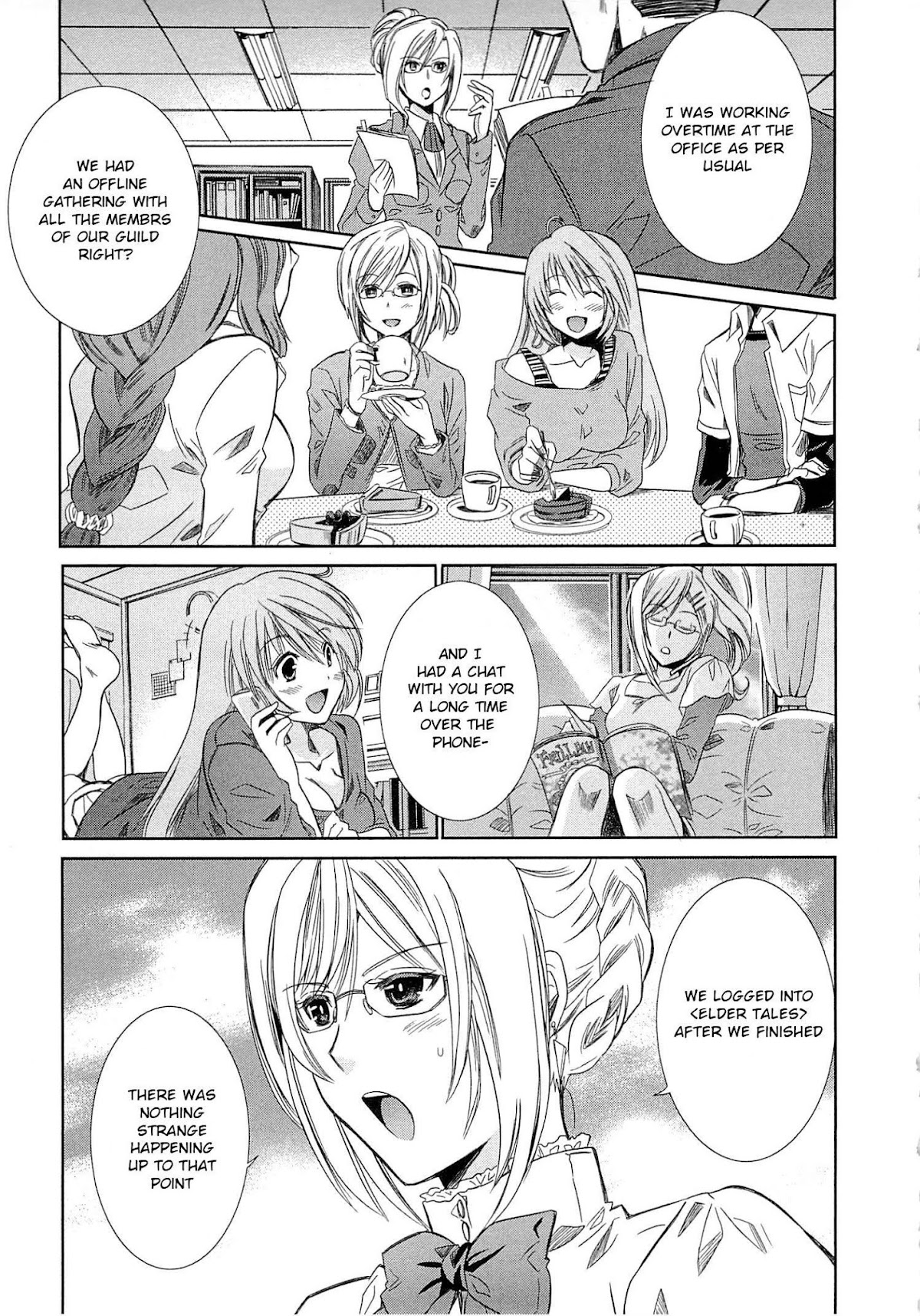 Honey Moon Logs - Log Horizon Chapter 1 page 13 - Chapter 1