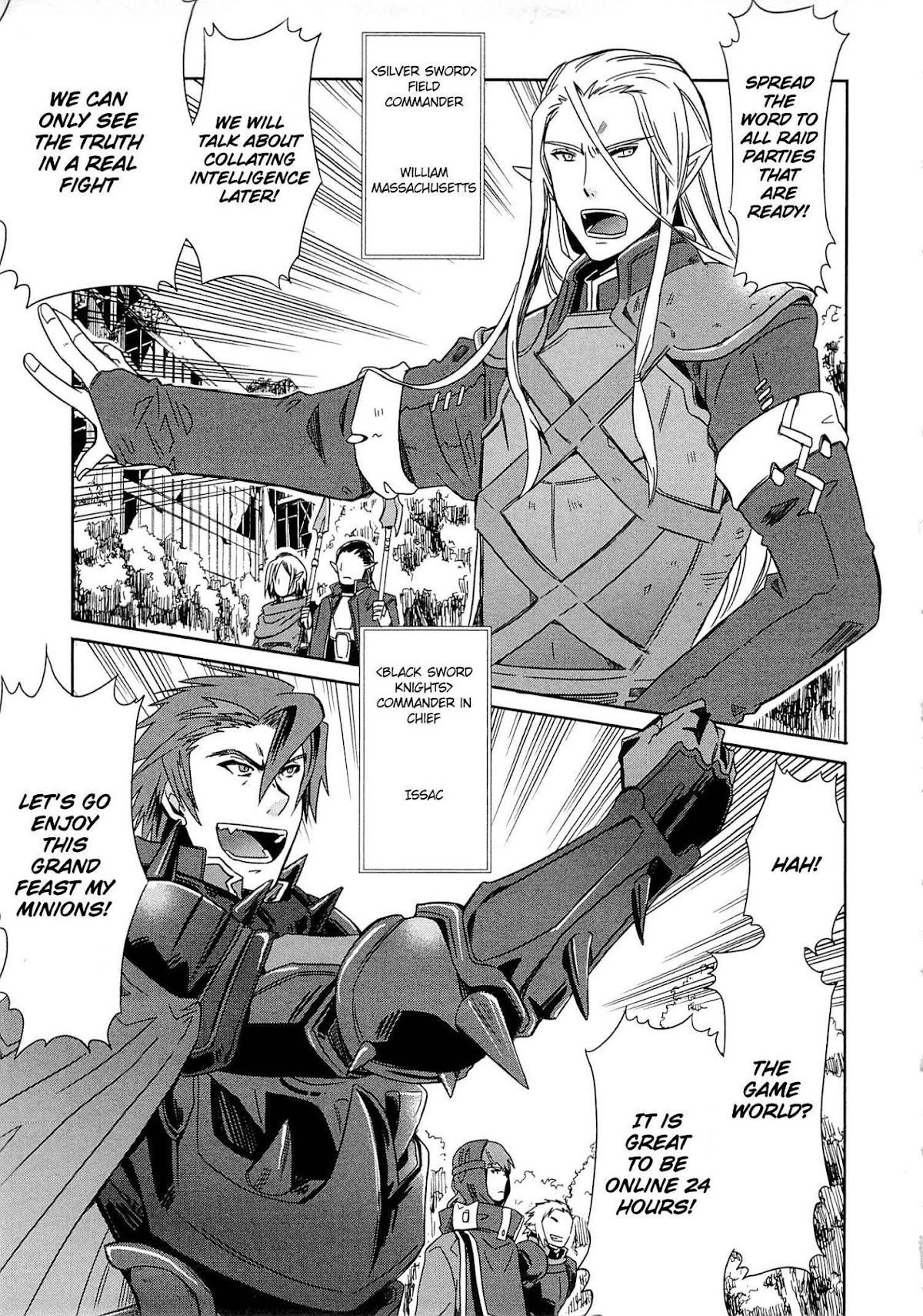 Honey Moon Logs - Log Horizon Chapter 3 page 5 - Chapter 3