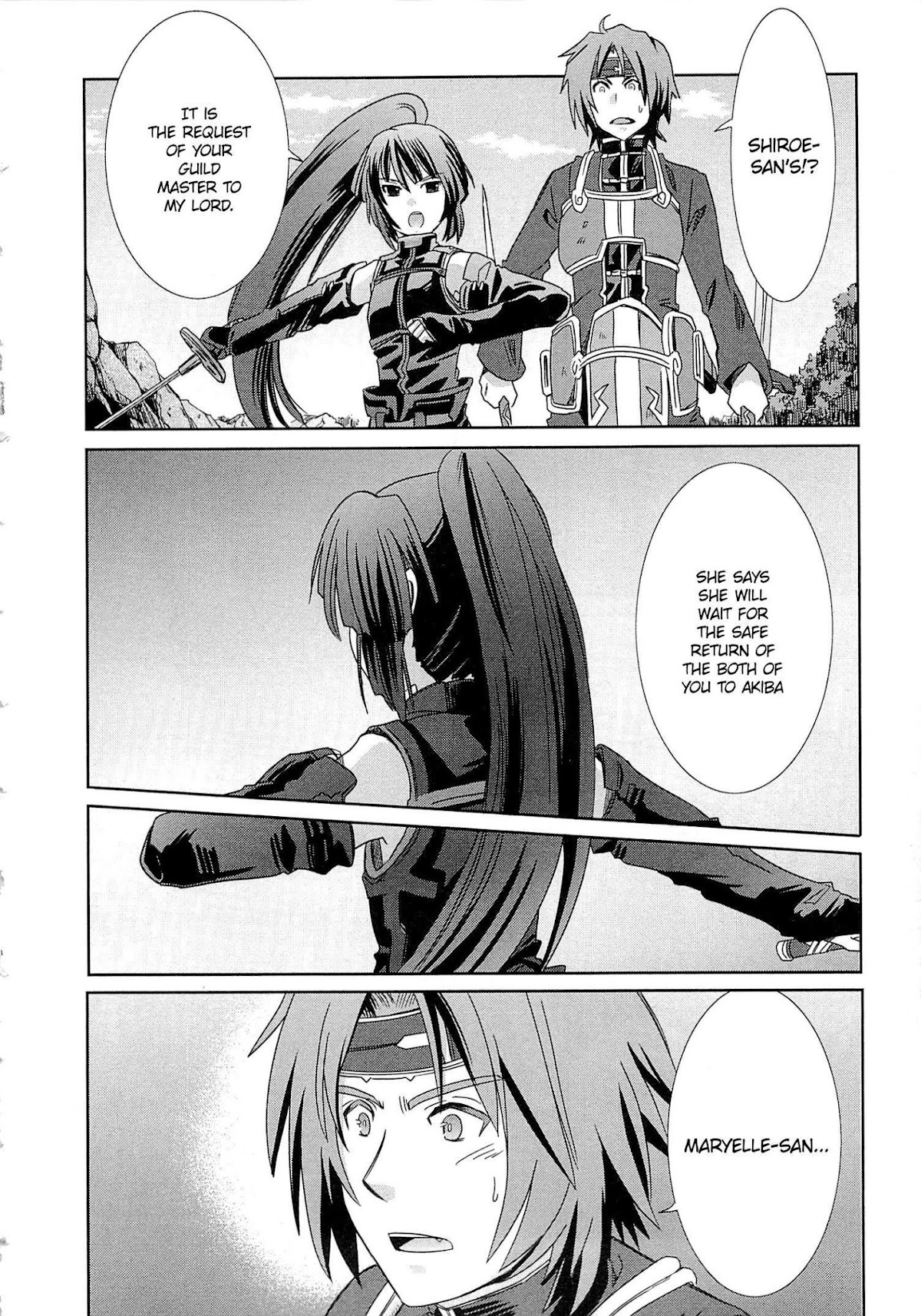 Honey Moon Logs - Log Horizon Chapter 4 page 24 - Chapter 4