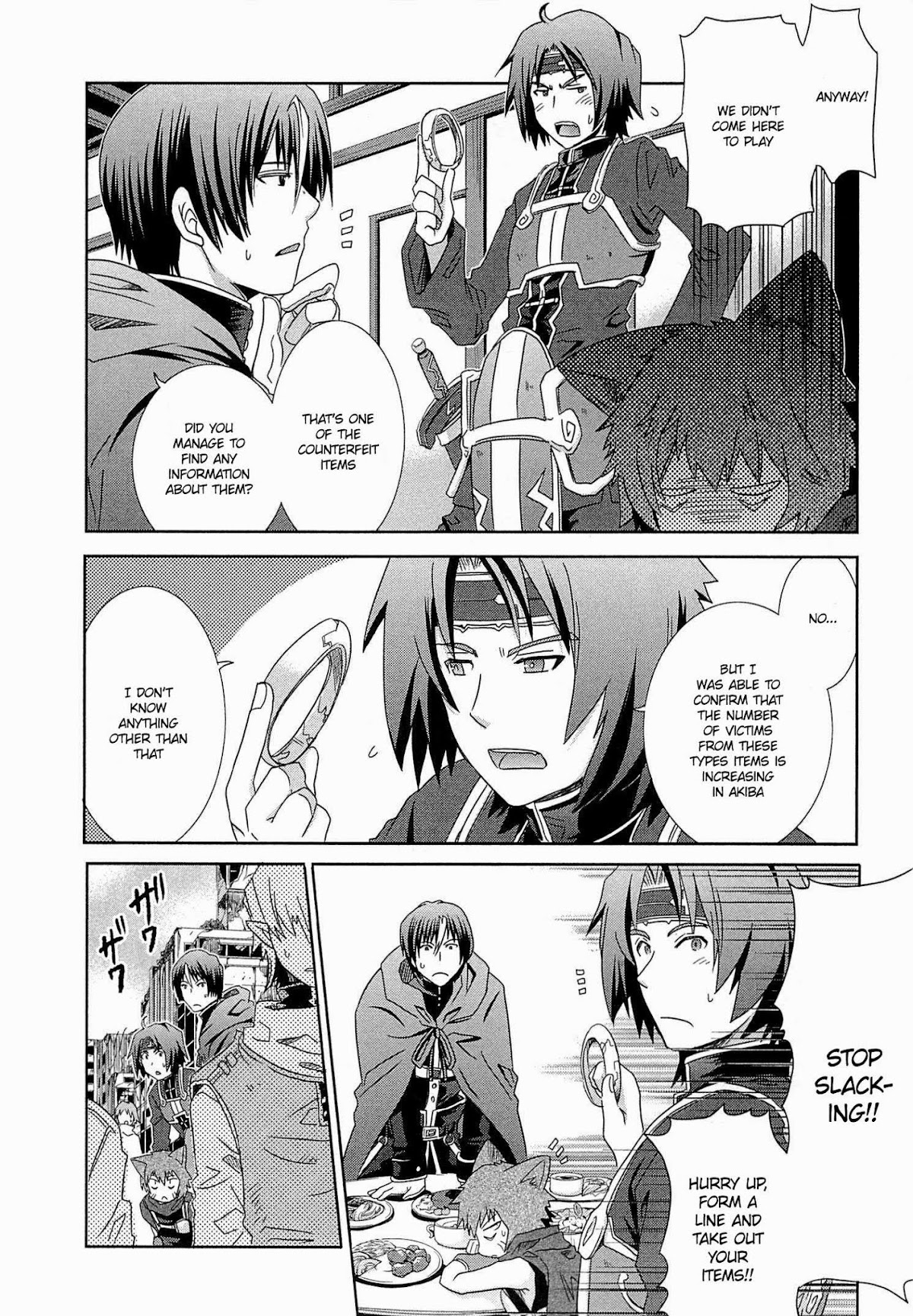 Honey Moon Logs - Log Horizon Chapter 6 page 11 - Chapter 6