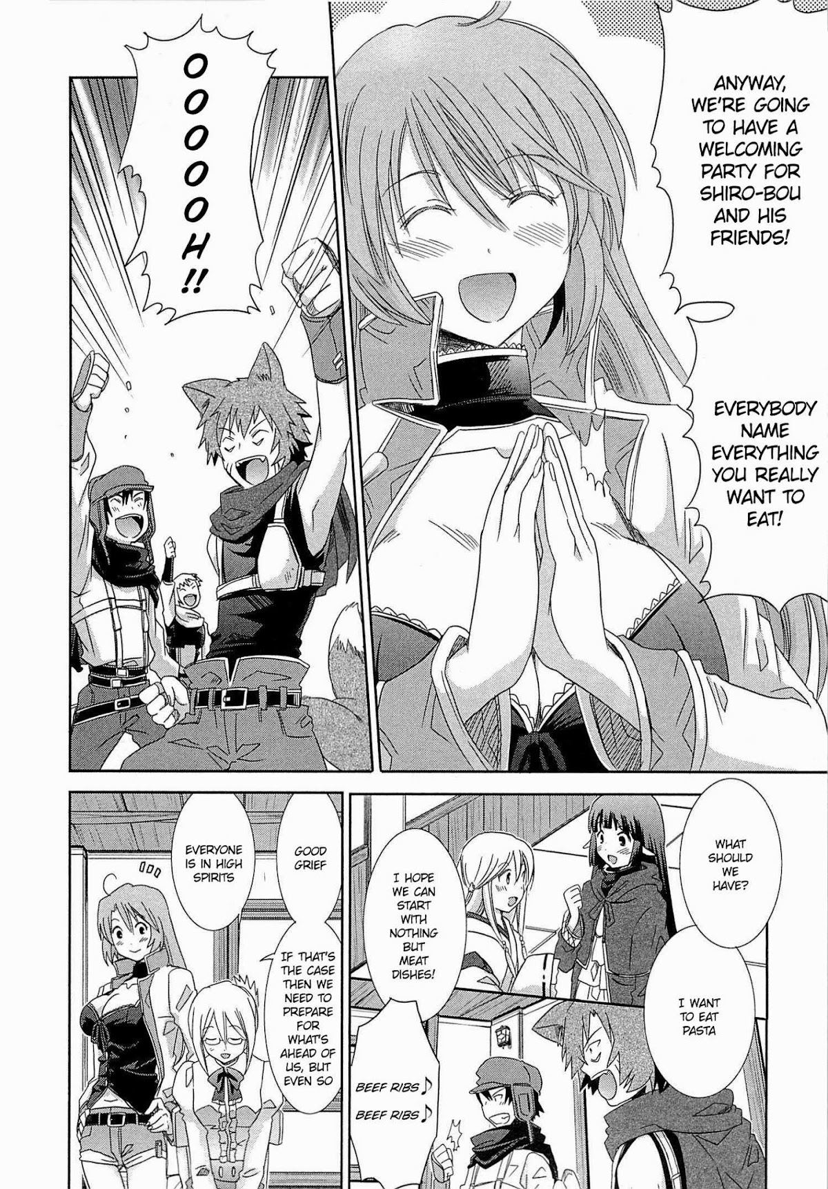 Honey Moon Logs - Log Horizon Chapter 6 page 31 - Chapter 6
