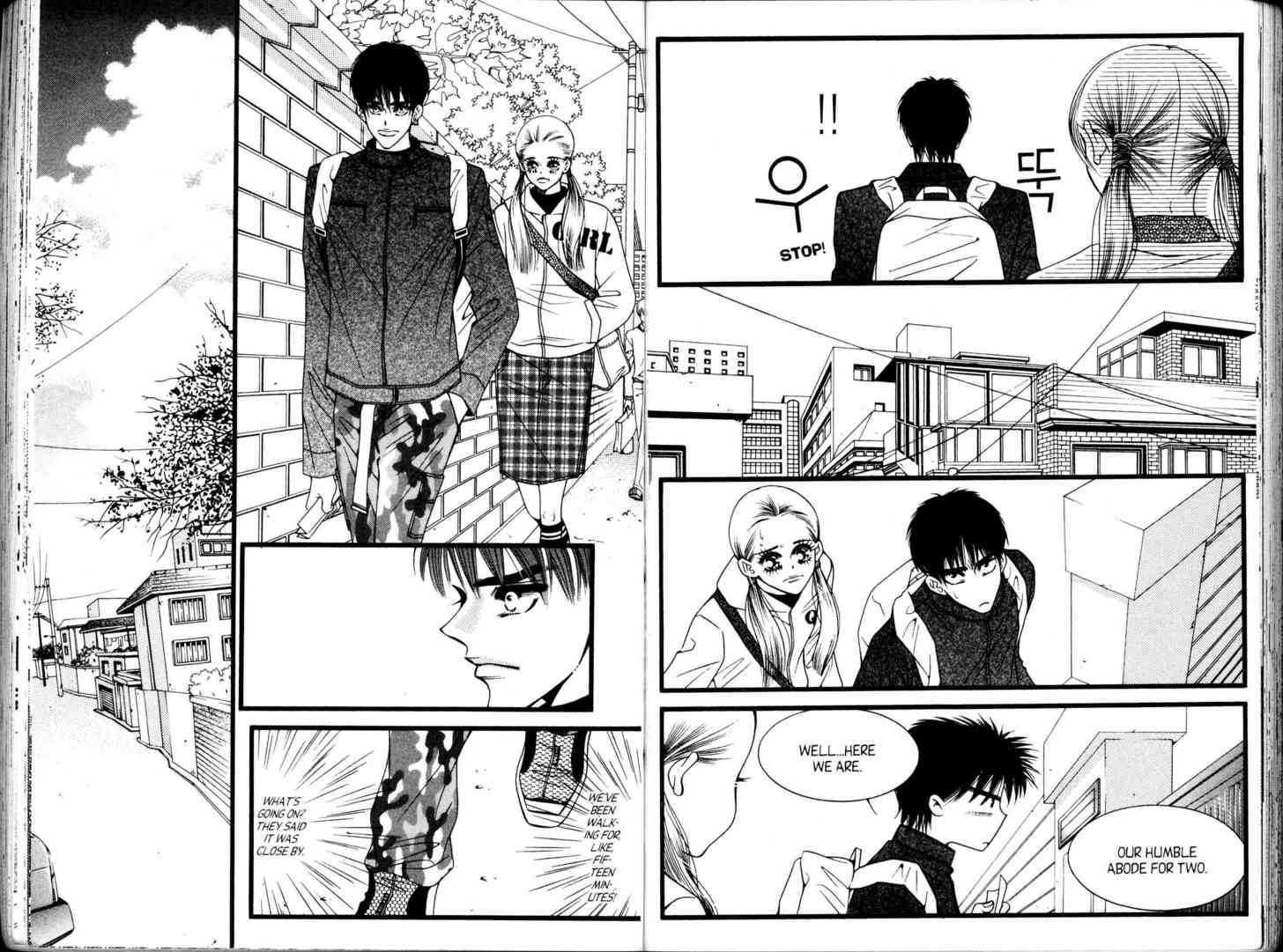 Honey Mustard Chapter 2.11 page 1 - Vol.2 Chapter 11 : 11 Lover's Spat \ 12 Transfer Couple
