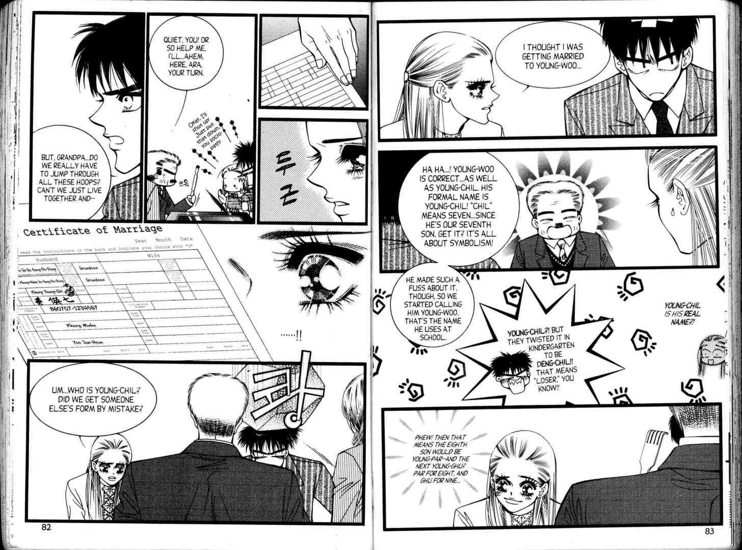 Honey Mustard Chapter 2.7 page 44 - Vol.2 Chapter 7 : 7 Mutual Understanding \ 8 Blessing in Disguise \ 9 Wedding Regis...