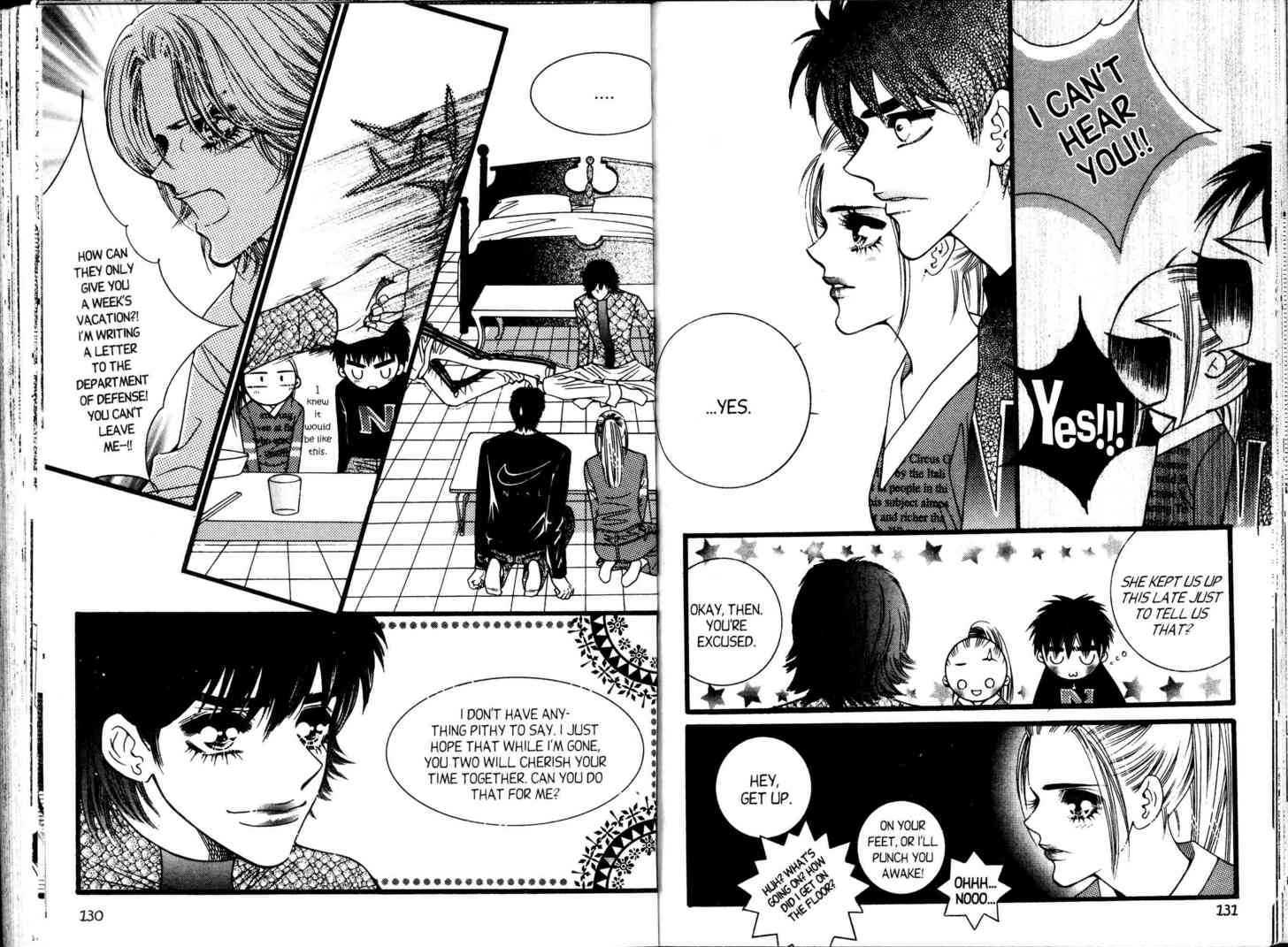 Honey Mustard Chapter 3.14 page 22 - Vol.3 Chapter 14 : 17 Hooray for Affection \ 18 Wrong Place, Wrong Time