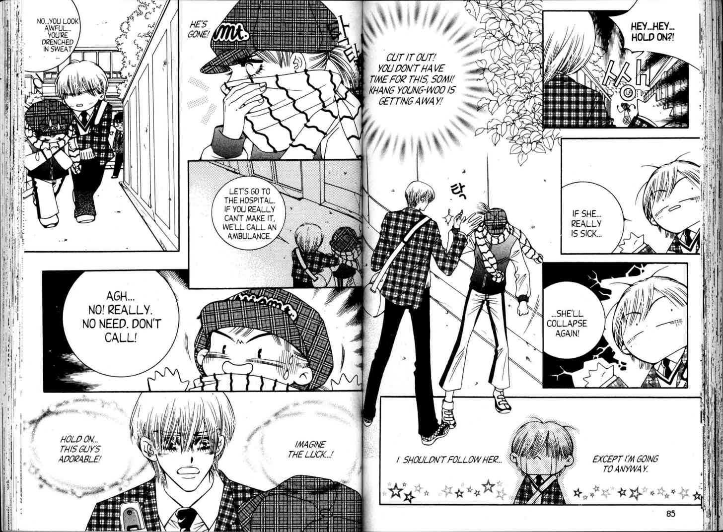 Honey Mustard Chapter 4.19 page 44 - Vol.4 Chapter 19 : 19 Virus \ 20 Of the Same Mind \ 21 The Two of Us \ 22 The Truth...