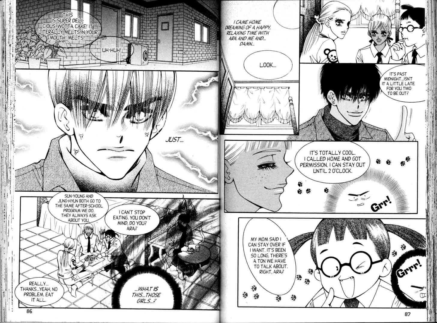 Honey Mustard Chapter 4.19 page 45 - Vol.4 Chapter 19 : 19 Virus \ 20 Of the Same Mind \ 21 The Two of Us \ 22 The Truth...