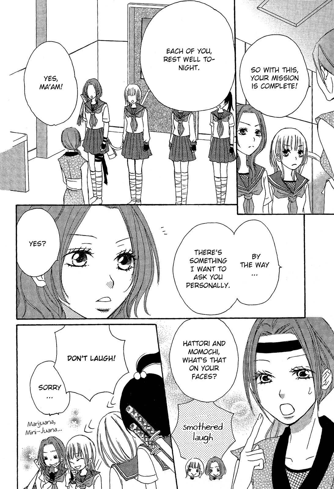 Honey Quartet Chapter 7 page 12 - Chapter 7