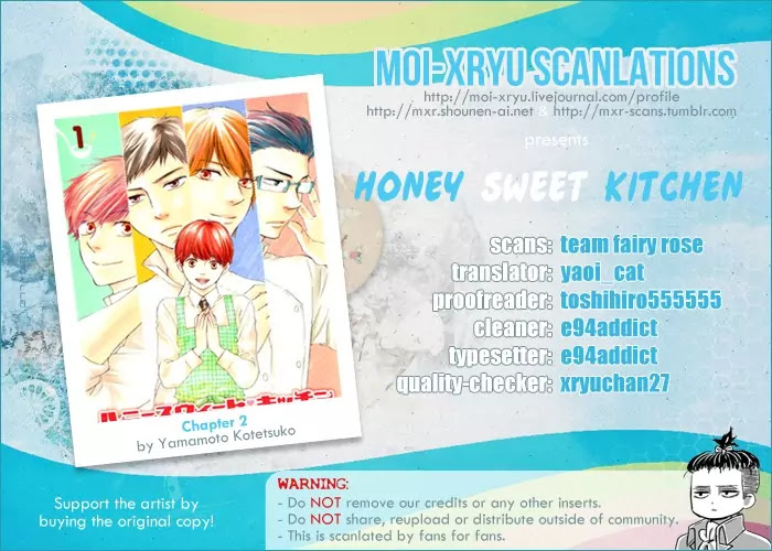 Honey Sweet Kitchen Chapter 2 page 37 - Chapter 2