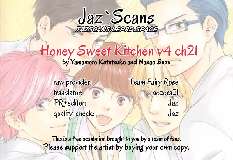 Honey Sweet Kitchen Chapter 21 page 2 - Chapter 21