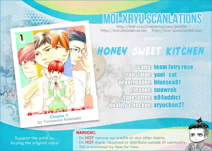 Honey Sweet Kitchen Chapter 3 page 31 - Chapter 3