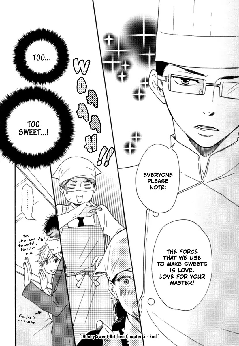 Honey Sweet Kitchen Chapter 5 page 27 - Chapter 5