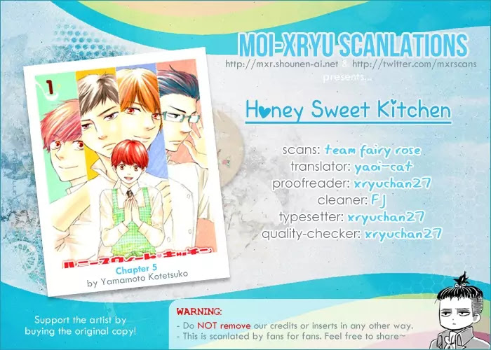 Honey Sweet Kitchen Chapter 5 page 3 - Chapter 5
