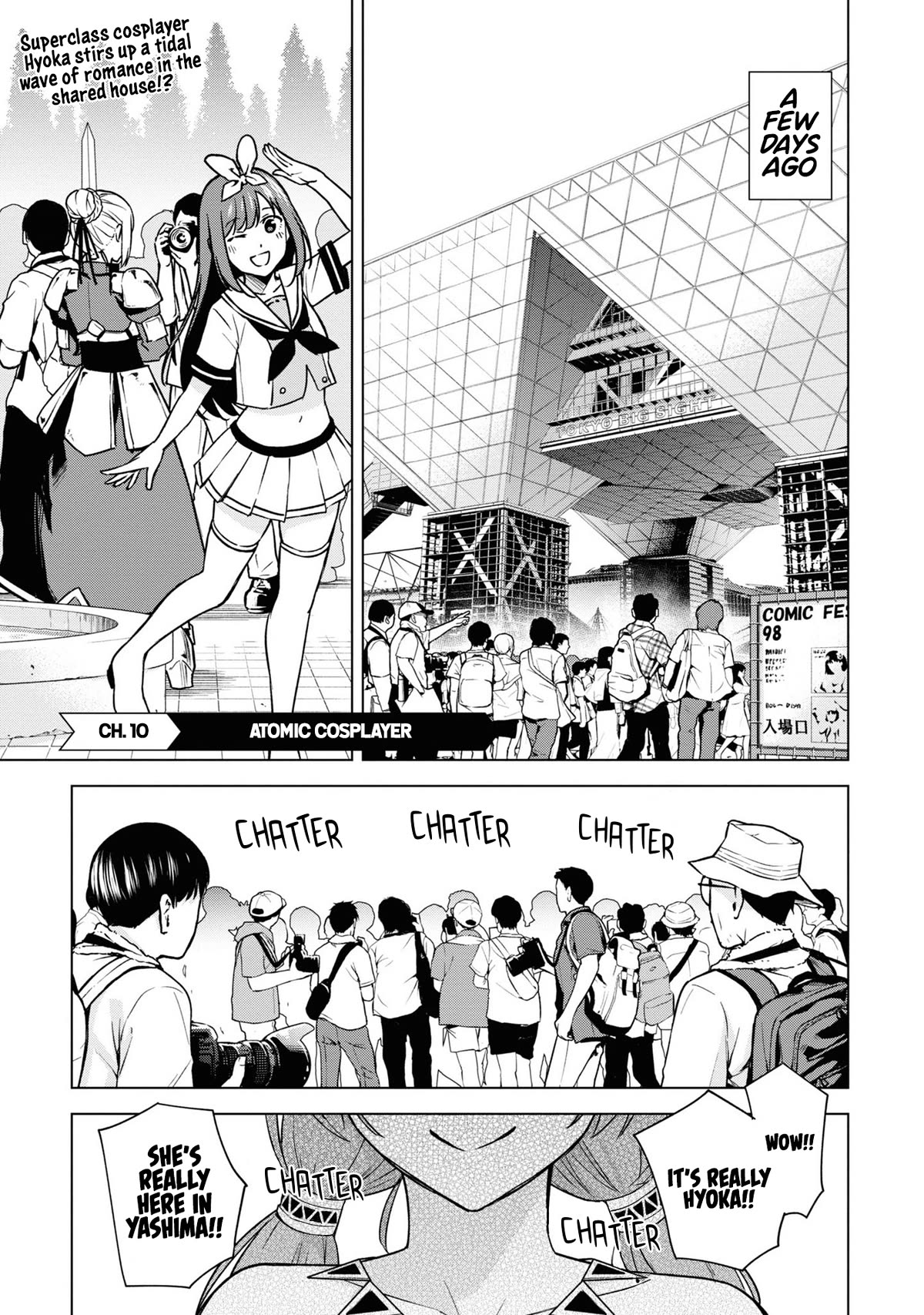 Honey Trap Shared House Chapter 10 page 2 - Chapter 10: Atomic Cosplayer