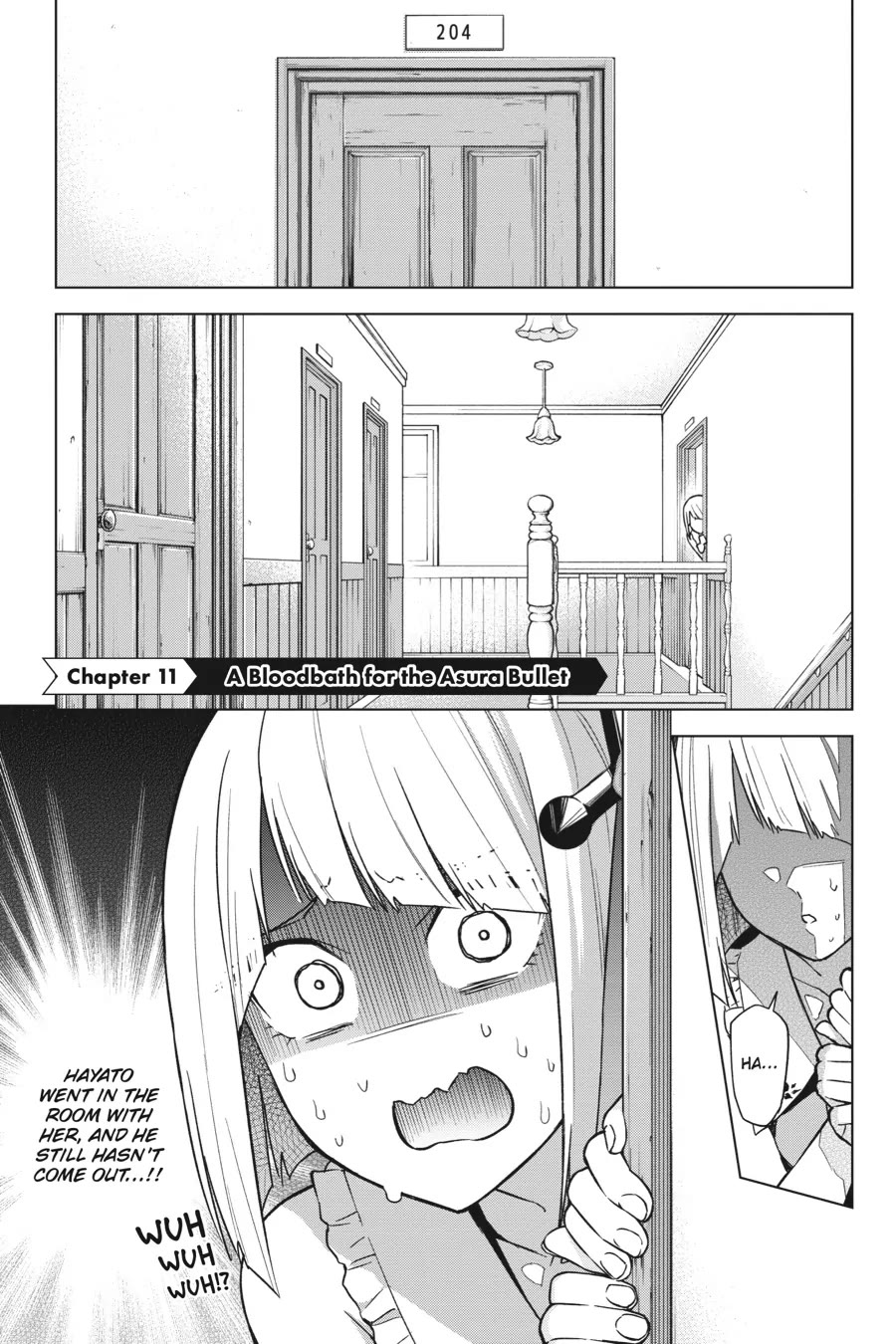 Honey Trap Shared House Chapter 11 page 1 - Chapter 11: A Bloodbath for the Asura Bullet