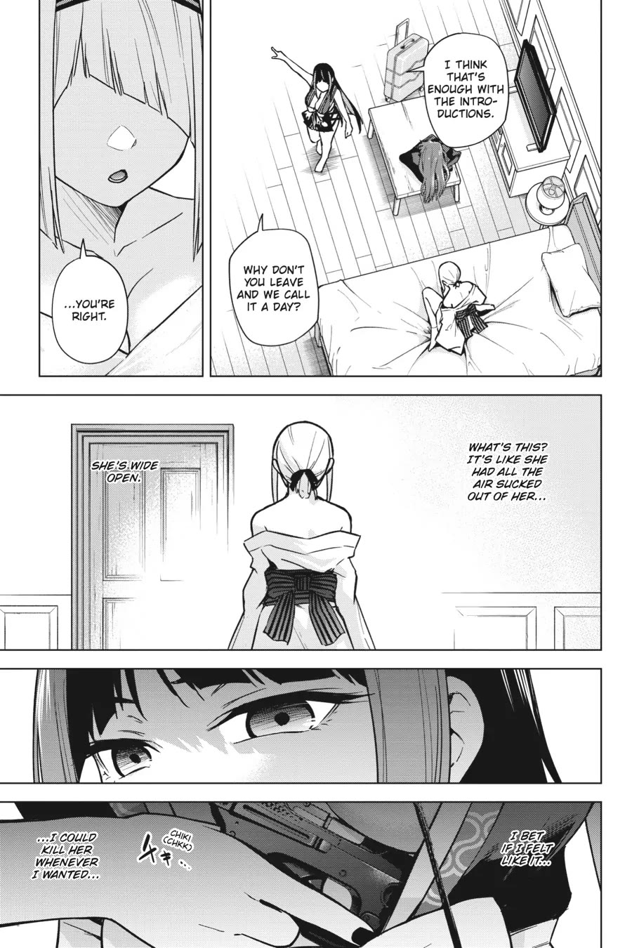 Honey Trap Shared House Chapter 11 page 27 - Chapter 11: A Bloodbath for the Asura Bullet