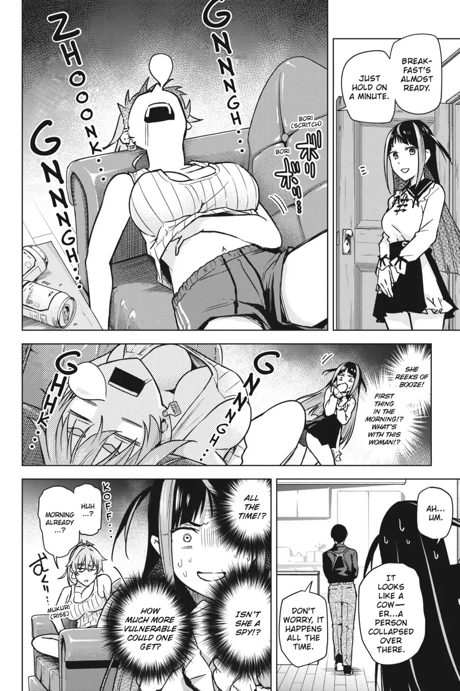 Honey Trap Shared House Chapter 12 page 8 - Chapter 12: Singer Tailor Soldier Spy