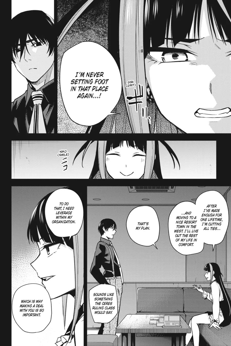 Honey Trap Shared House Chapter 13 page 4 - Chapter 13: No Time to Halloween