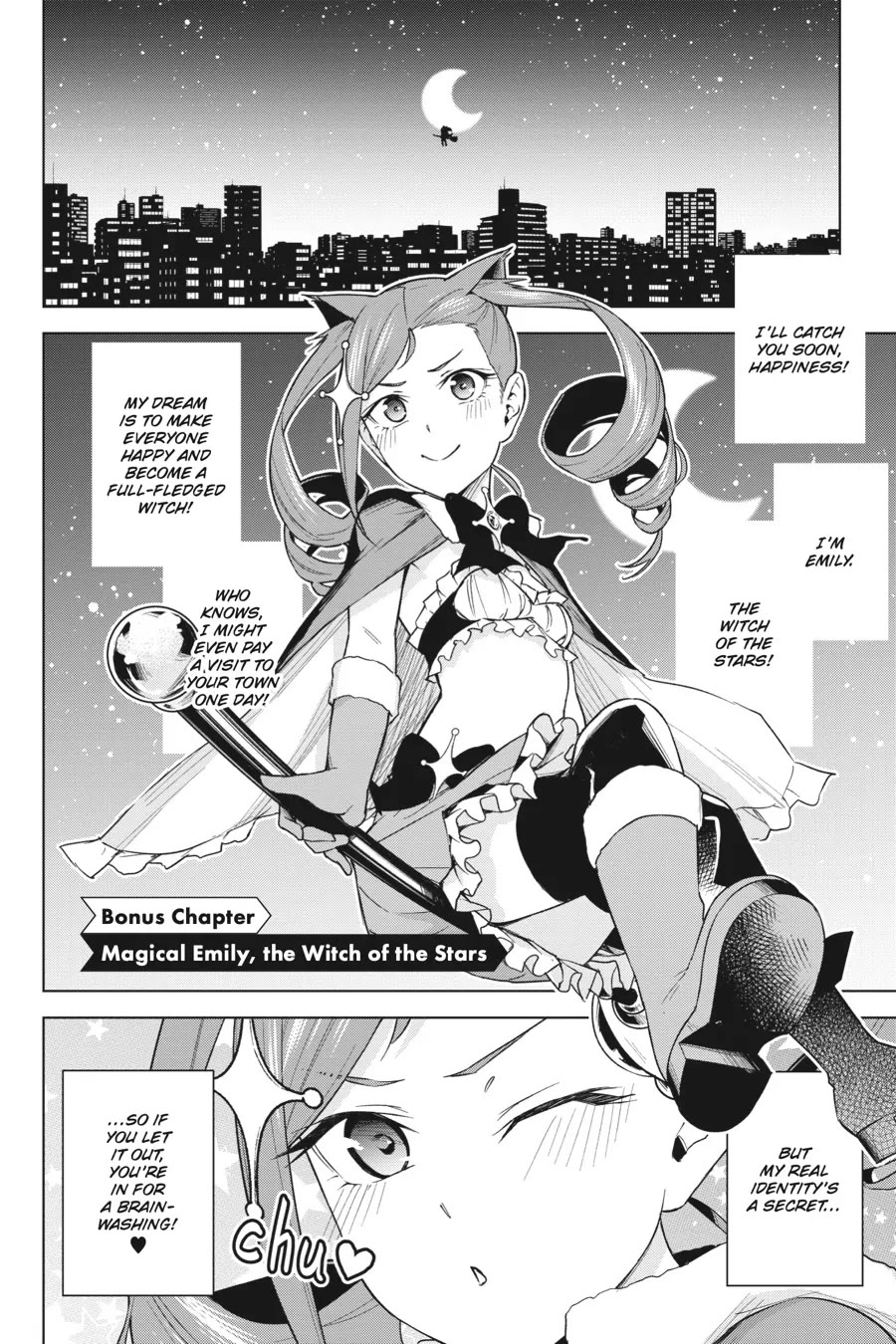 Honey Trap Shared House Chapter 14.5 page 1 - Chapter 14.5: Magical Emily, the Witch of the Stars