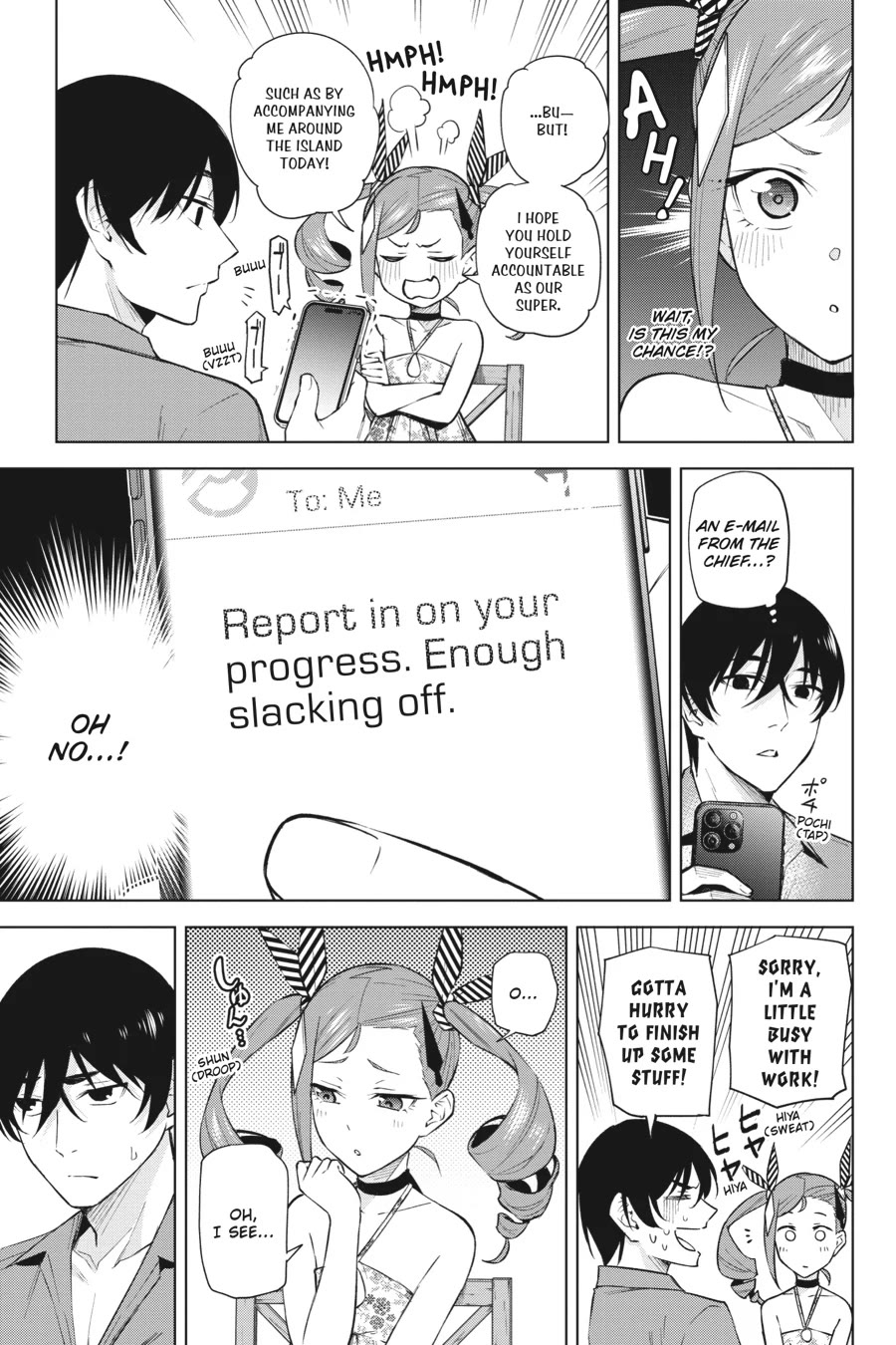 Honey Trap Shared House Chapter 20 page 8 - Chapter 20: Island of the Deep Ones