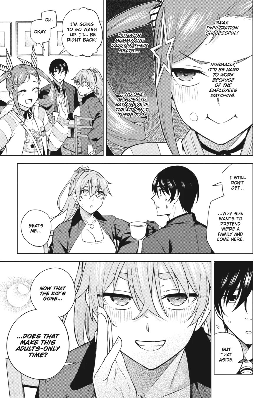 Honey Trap Shared House Chapter 23 page 11 - Chapter 23: Sly Family