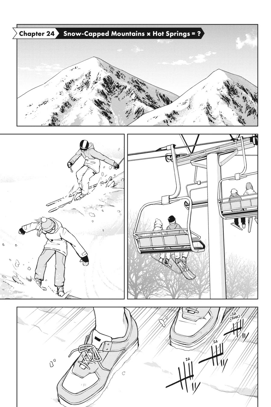 Honey Trap Shared House Chapter 24 page 1 - Chapter 24: Snow-Capped Mountains x Hot Springs = ?