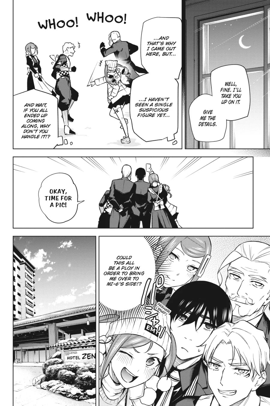 Honey Trap Shared House Chapter 24 page 6 - Chapter 24: Snow-Capped Mountains x Hot Springs = ?
