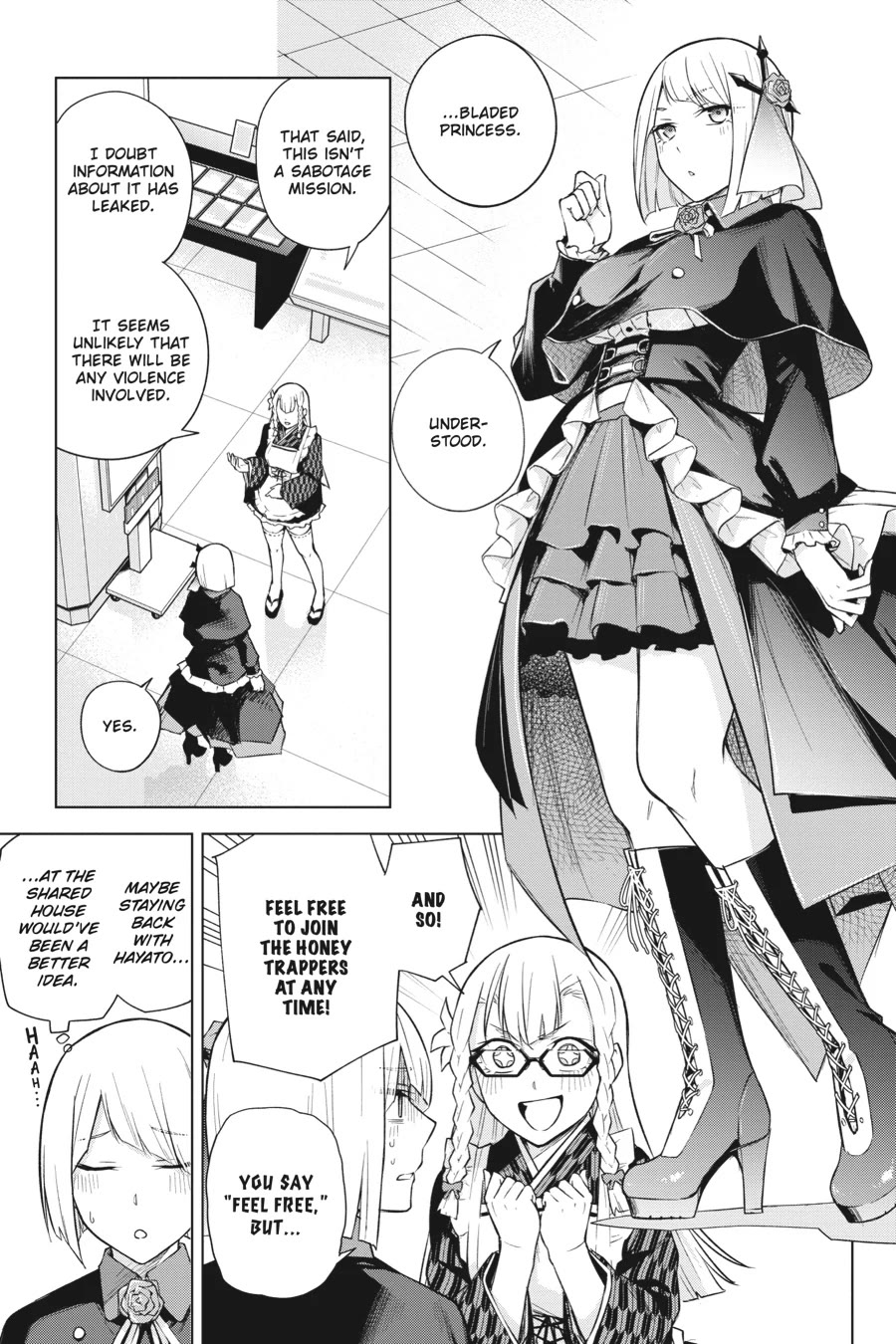Honey Trap Shared House Chapter 24 page 9 - Chapter 24: Snow-Capped Mountains x Hot Springs = ?