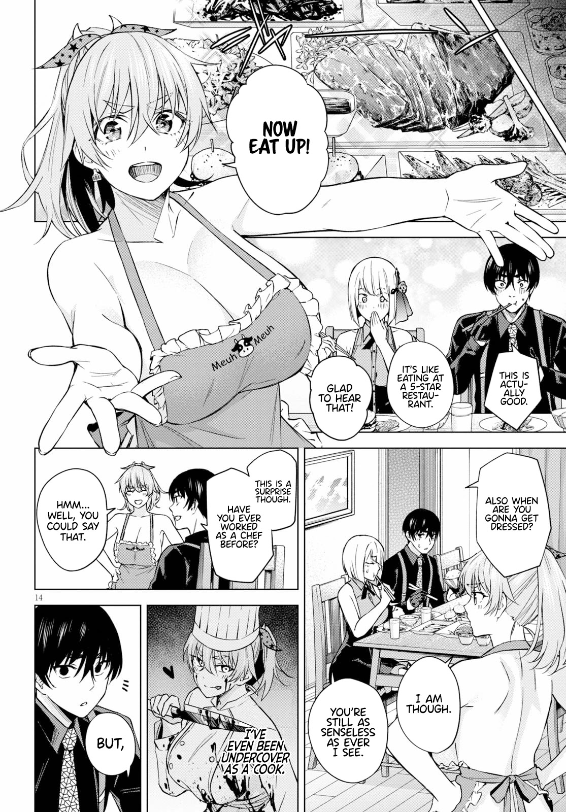 Honey Trap Shared House Chapter 3 page 15 - Chapter 3: He Who Has His Stomach In Control Controls The World