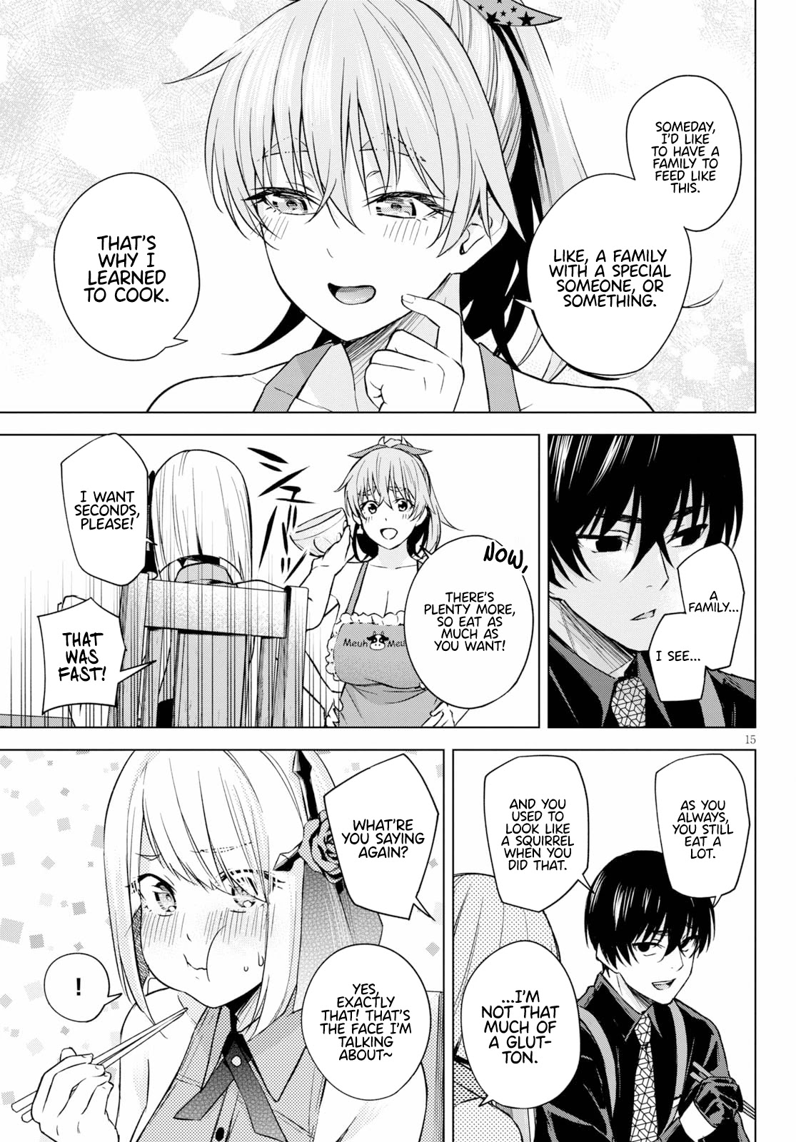 Honey Trap Shared House Chapter 3 page 16 - Chapter 3: He Who Has His Stomach In Control Controls The World