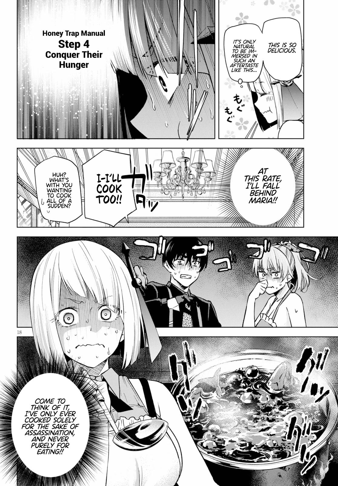 Honey Trap Shared House Chapter 3 page 19 - Chapter 3: He Who Has His Stomach In Control Controls The World