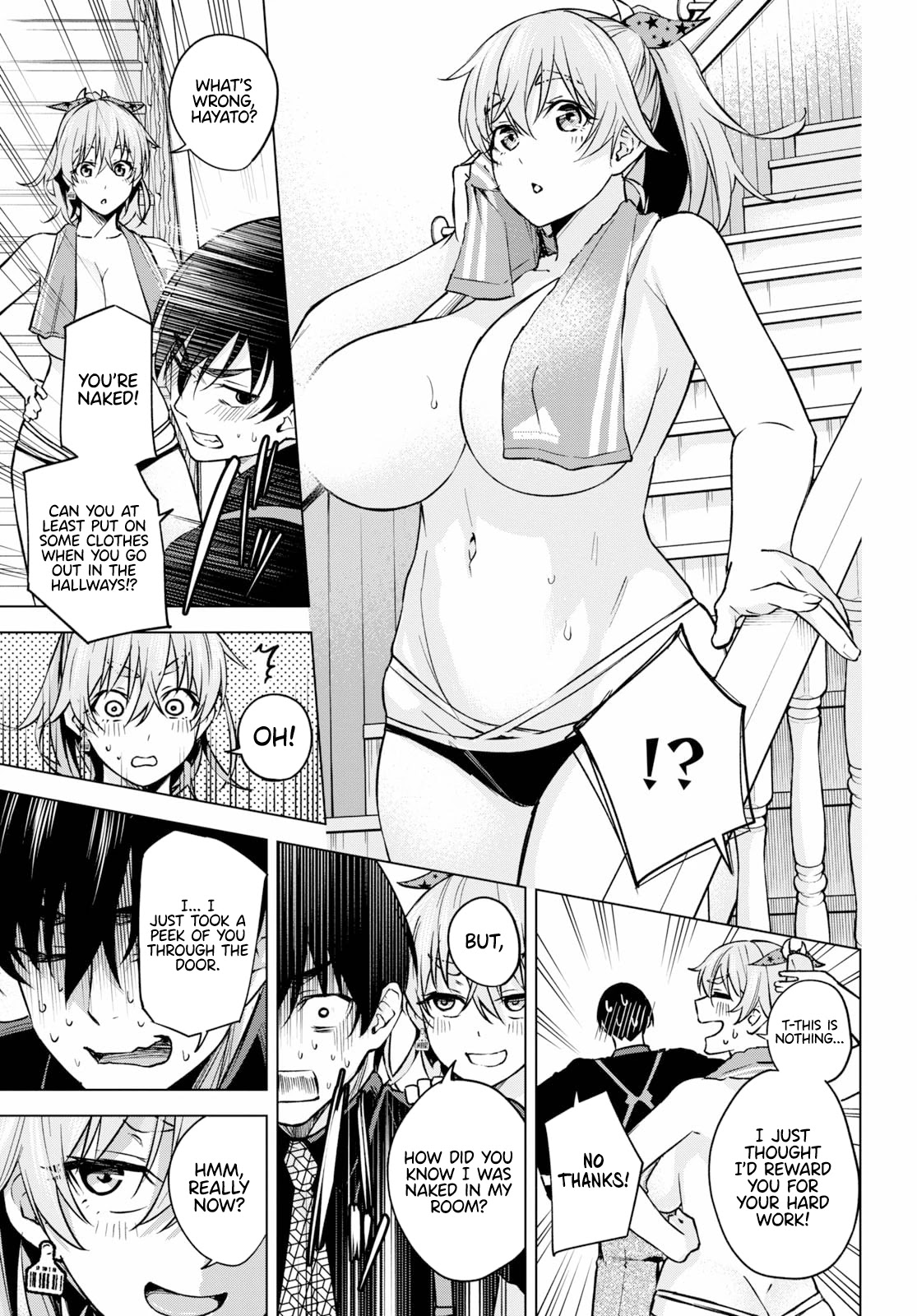 Honey Trap Shared House Chapter 3 page 8 - Chapter 3: He Who Has His Stomach In Control Controls The World