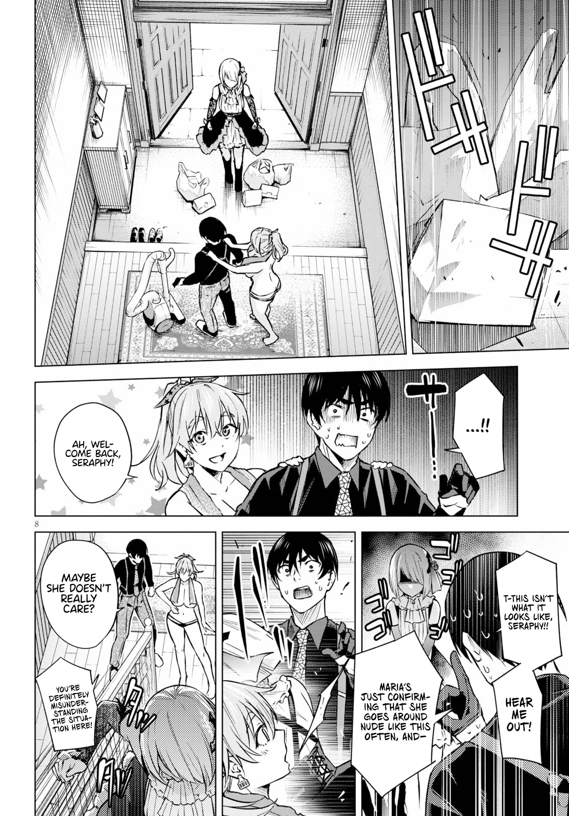 Honey Trap Shared House Chapter 3 page 9 - Chapter 3: He Who Has His Stomach In Control Controls The World