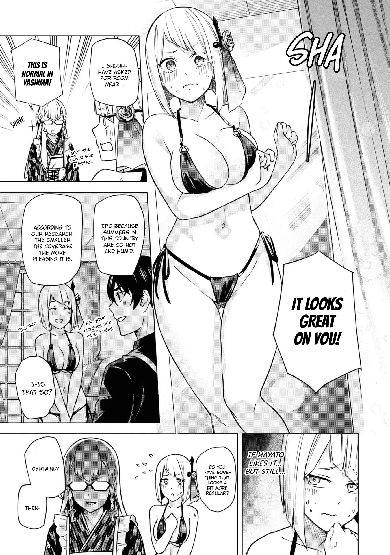 Honey Trap Shared House Chapter 5.5 page 4 - Chapter 5.5: Chapter 3: "Behind The Scenes"