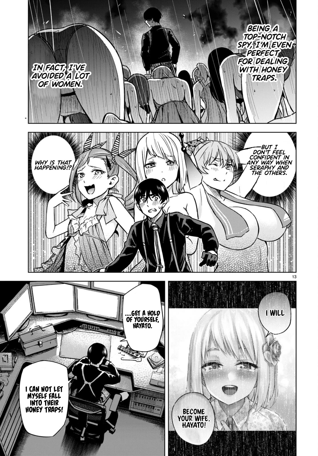 Honey Trap Shared House Chapter 6 page 14 - Chapter 6: Bathroom Royale
