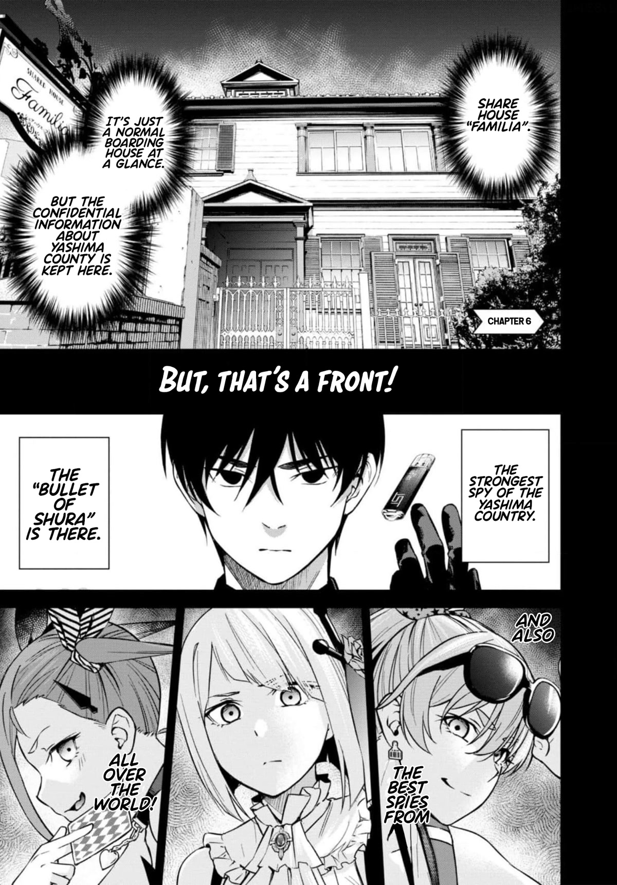 Honey Trap Shared House Chapter 6 page 2 - Chapter 6: Bathroom Royale