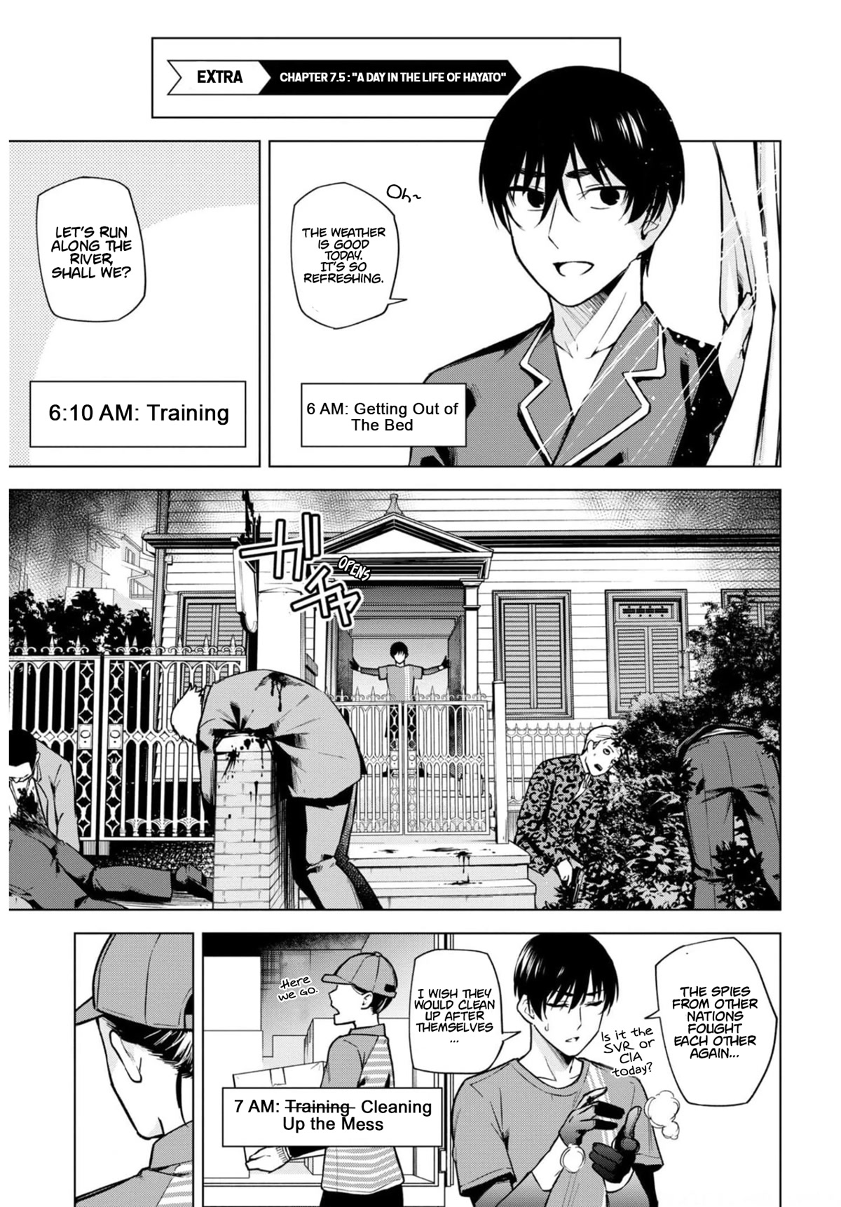 Honey Trap Shared House Chapter 7.5 page 2 - Chapter 7.5: A Day In The Life of Hayato