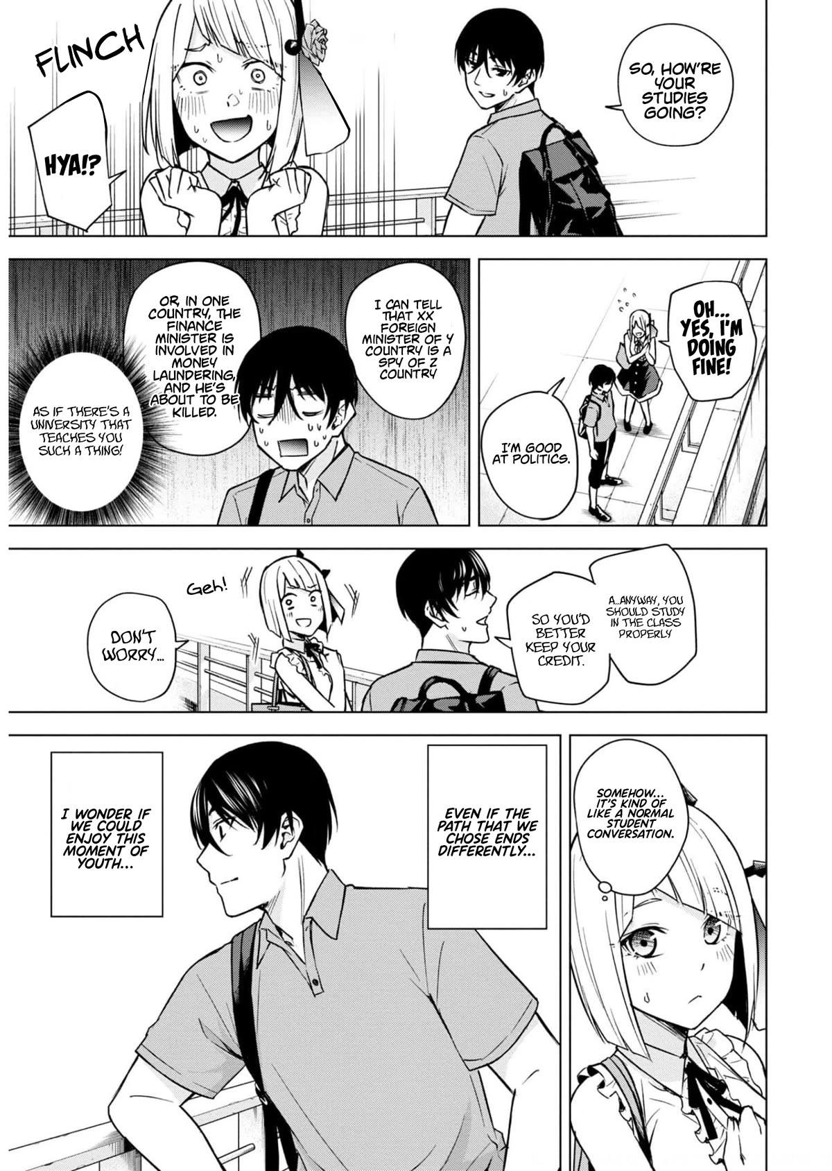 Honey Trap Shared House Chapter 8 page 22 - Chapter 8: University of Spy