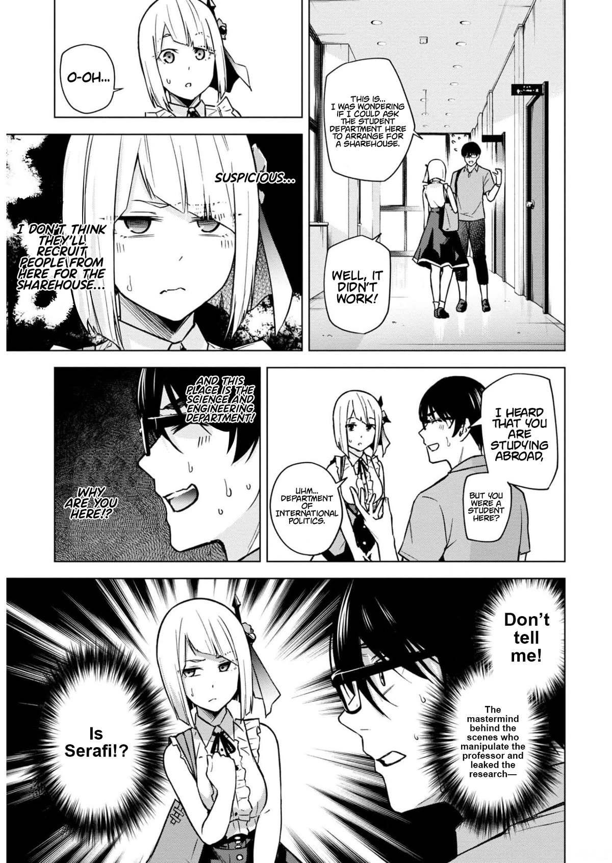 Honey Trap Shared House Chapter 8 page 6 - Chapter 8: University of Spy