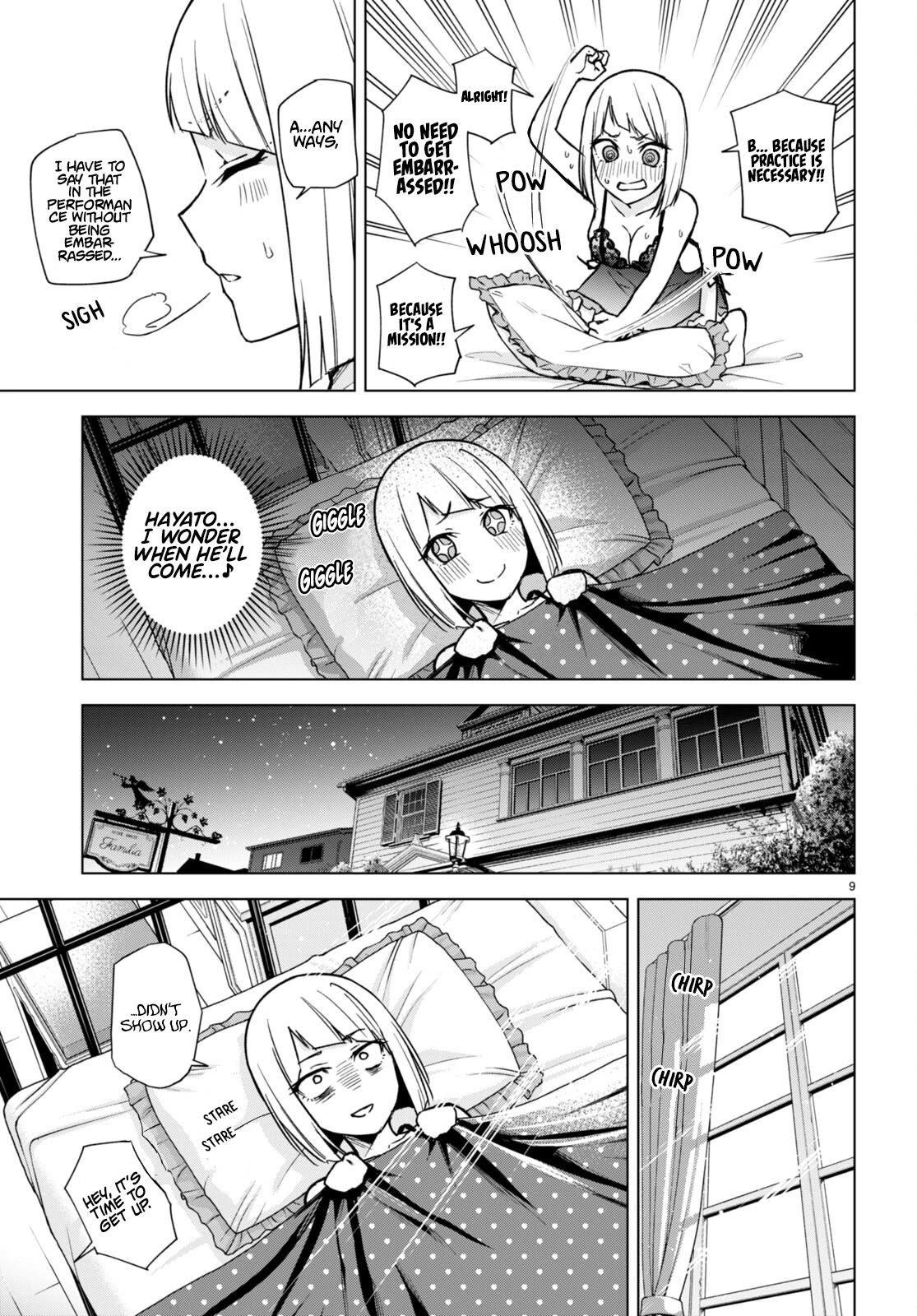 Honey Trap Shared House Chapter 9.5 page 10 - Chapter 9.5: Girls Talk of Love and Intrigue (No Nut November Edition)