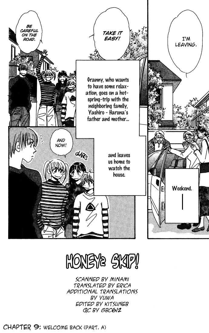 Honey^2 Skip! Chapter 9 page 2 - Chapter 9 : Welcome Back (Part A)