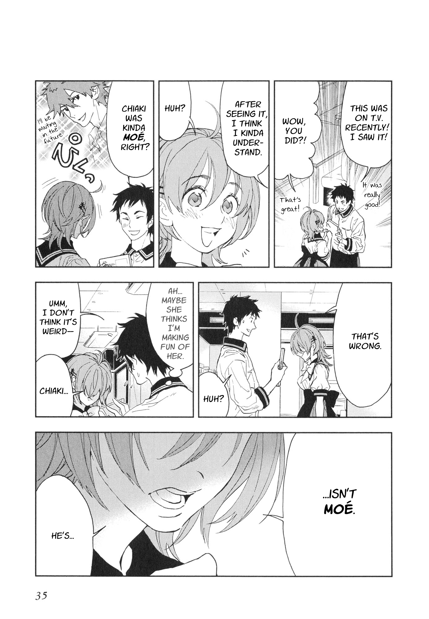 HoneyComb Chapter 8.2 page 2 - Chapter 8 v2 : Love and Moé