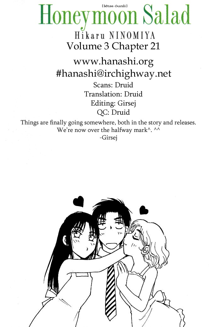 Honeymoon Salad Chapter 21 page 27 - Chapter 21: Chapter 21