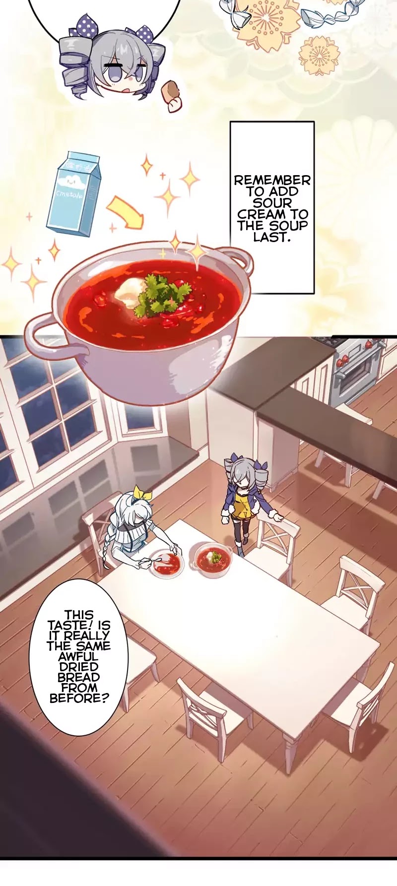 Honkai Impact 3 - Valkyries' Dining Escapades Chapter 1 page 14 - Chapter 1: Distant Memory of the Russian Borscht