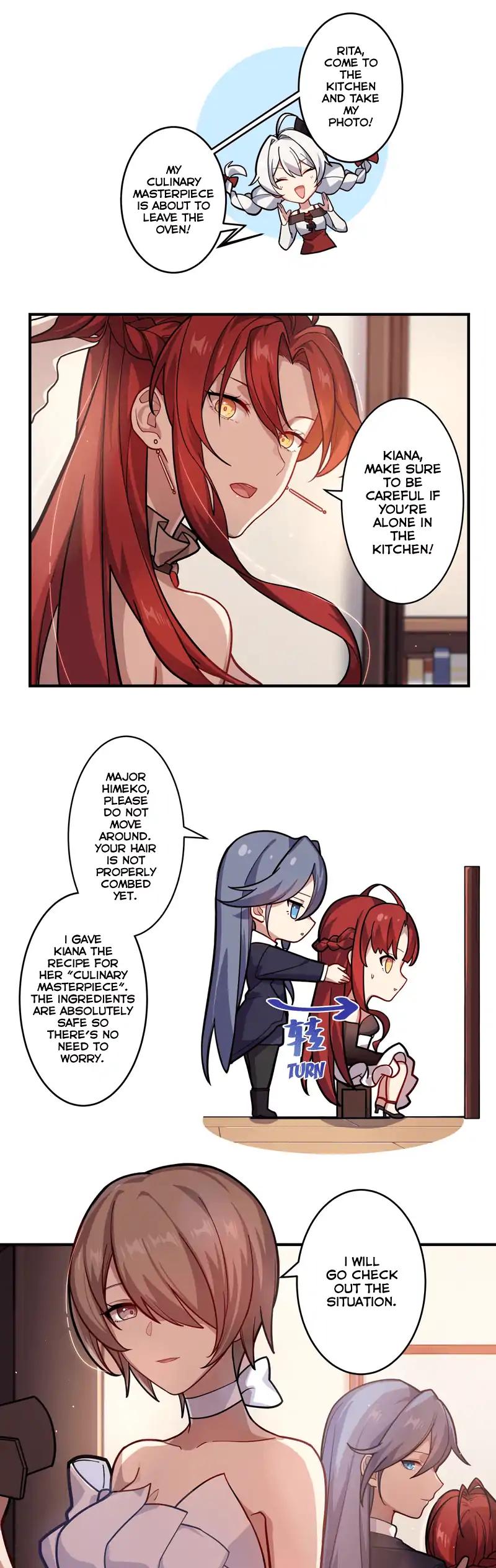 Honkai Impact 3 - Valkyries' Dining Escapades Chapter 10 page 3 - Chapter 10: The Tapas that Follow Your Heart's Desires