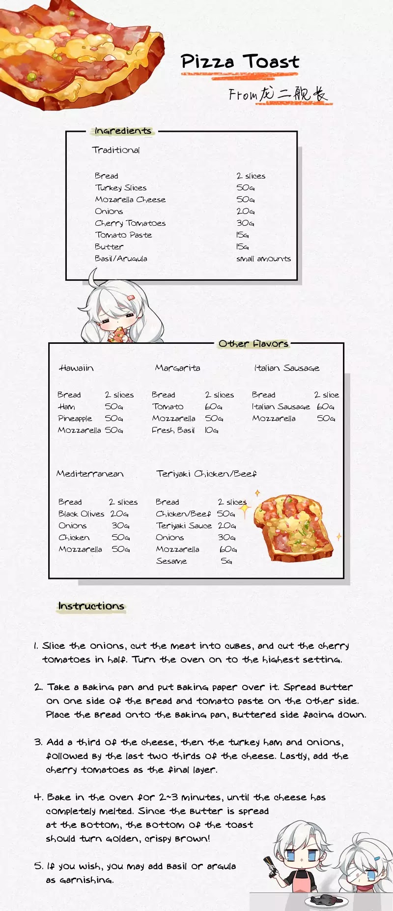 Honkai Impact 3 - Valkyries' Dining Escapades Chapter 2 page 14 - Chapter 2: The Burnt Pizza Toast