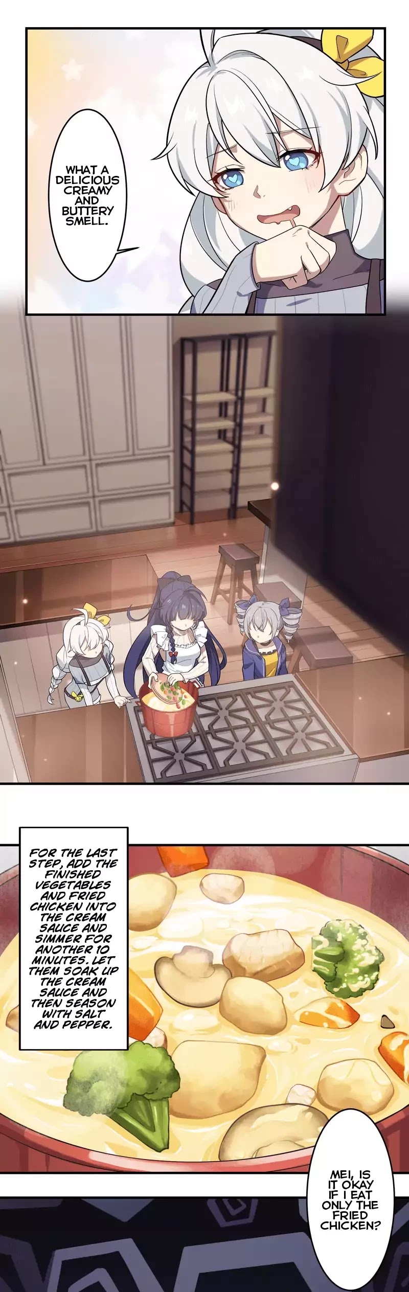 Honkai Impact 3 - Valkyries' Dining Escapades Chapter 3 page 11 - Chapter 3: There Wasn't Enough Cream Stew To Go Around
