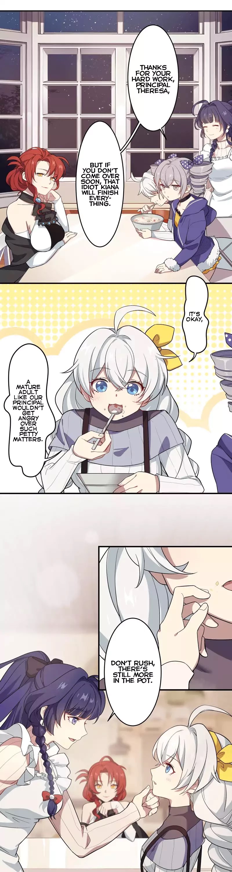 Honkai Impact 3 - Valkyries' Dining Escapades Chapter 3 page 17 - Chapter 3: There Wasn't Enough Cream Stew To Go Around