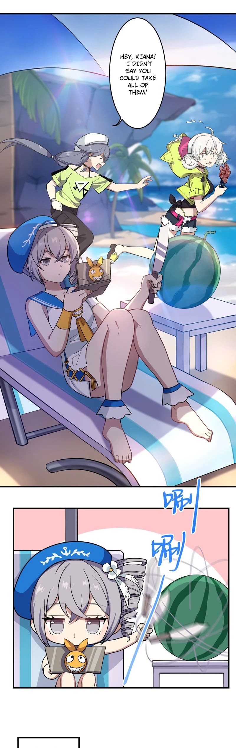 Honkai Impact 3 - Valkyries' Dining Escapades Chapter 5 page 11 - Chapter 5: A Summer Barbecue by the Beach